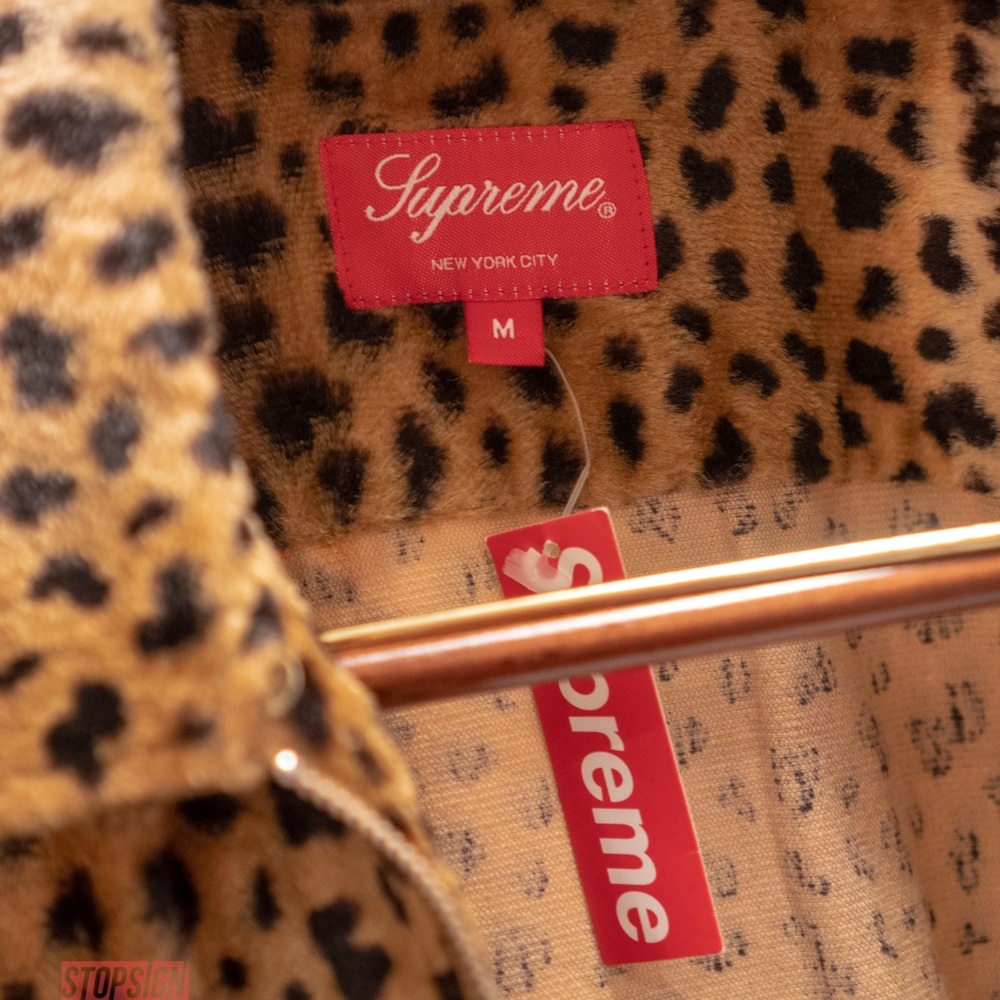 Supreme Cheetah Print Jacket